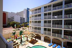 Sky Blue Vacation Condo, Myrtle Beach - Pool View